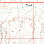 United States Geological Survey Indian Creek, WY (1966, 24000-Scale) digital map