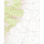 United States Geological Survey Indian Farm Creek, UT (1972, 24000-Scale) digital map