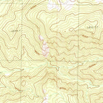 United States Geological Survey Indian Garden Mountain, NV (1990, 24000-Scale) digital map