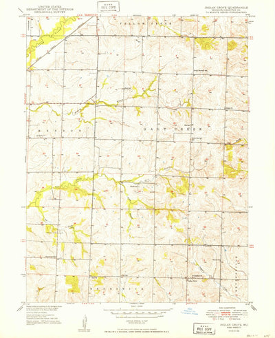 United States Geological Survey Indian Grove, MO (1949, 24000-Scale) digital map