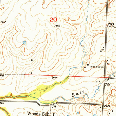 United States Geological Survey Indian Grove, MO (1949, 24000-Scale) digital map