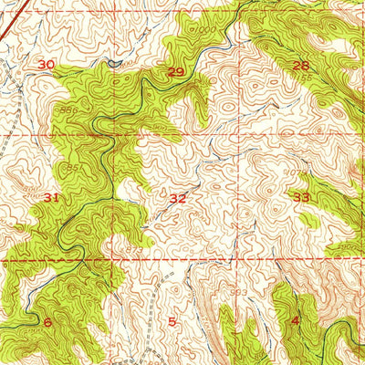United States Geological Survey Indian Gulch, CA (1954, 62500-Scale) digital map