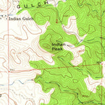 United States Geological Survey Indian Gulch, CA (1962, 24000-Scale) digital map