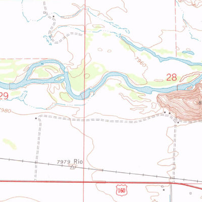 United States Geological Survey Indian Head, CO (1966, 24000-Scale) digital map
