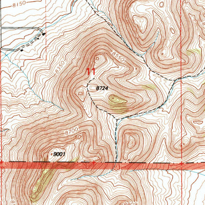 United States Geological Survey Indian Head, CO (2001, 24000-Scale) digital map