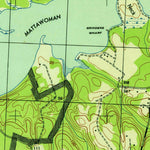 United States Geological Survey Indian Head, MD-VA (1944, 31680-Scale) digital map