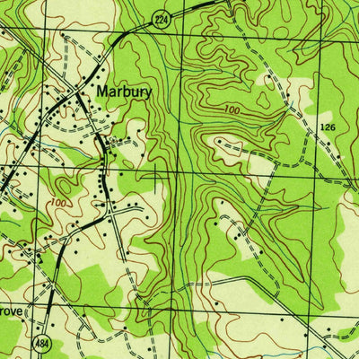 United States Geological Survey Indian Head, MD-VA (1944, 31680-Scale) digital map