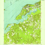 United States Geological Survey Indian Head, MD-VA (1951, 24000-Scale) digital map