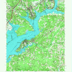 United States Geological Survey Indian Head, MD-VA (1956, 62500-Scale) digital map