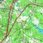 United States Geological Survey Indian Head, MD-VA (1956, 62500-Scale) digital map