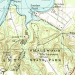 United States Geological Survey Indian Head, MD-VA (1966, 24000-Scale) digital map