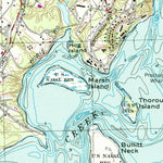 United States Geological Survey Indian Head, MD-VA (1966, 24000-Scale) digital map