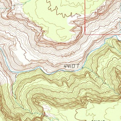 United States Geological Survey Indian Head Pass, UT (1987, 24000-Scale) digital map
