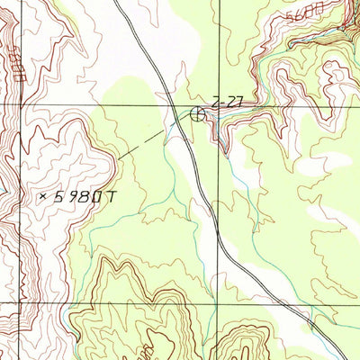 United States Geological Survey Indian Head Pass, UT (1996, 24000-Scale) digital map