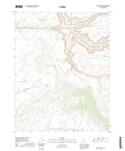 United States Geological Survey Indian Head Pass, UT (2023, 24000-Scale) digital map