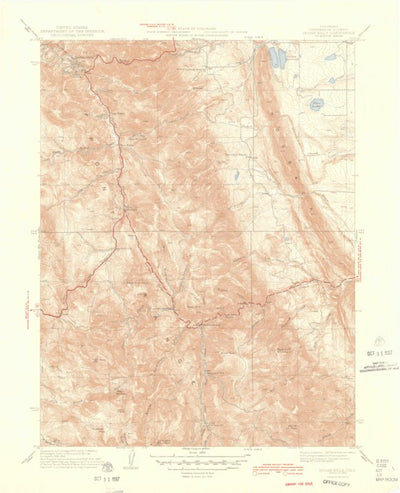 United States Geological Survey Indian Hills, CO (1945, 31680-Scale) digital map
