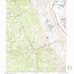 United States Geological Survey Indian Hills, CO (1965, 24000-Scale) digital map