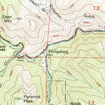 United States Geological Survey Indian Hills, CO (1965, 24000-Scale) digital map