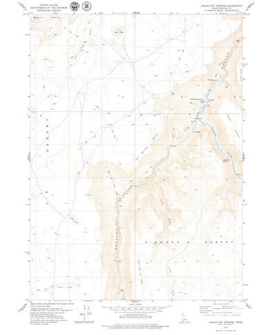 United States Geological Survey Indian Hot Springs, ID (1979, 24000-Scale) digital map