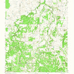 United States Geological Survey Indian Knoll, TX (1965, 24000-Scale) digital map