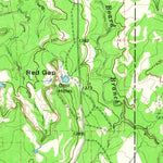 United States Geological Survey Indian Knoll, TX (1965, 24000-Scale) digital map
