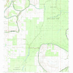 United States Geological Survey Indian Lake, LA (1987, 24000-Scale) digital map