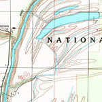 United States Geological Survey Indian Lake, LA (1998, 24000-Scale) digital map