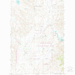 United States Geological Survey Indian Lake, MT (1965, 24000-Scale) digital map