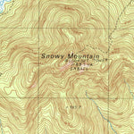 United States Geological Survey Indian Lake, NY (1990, 25000-Scale) digital map
