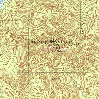 United States Geological Survey Indian Lake, NY (1990, 25000-Scale) digital map