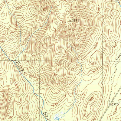 United States Geological Survey Indian Lake, NY (1997, 25000-Scale) digital map