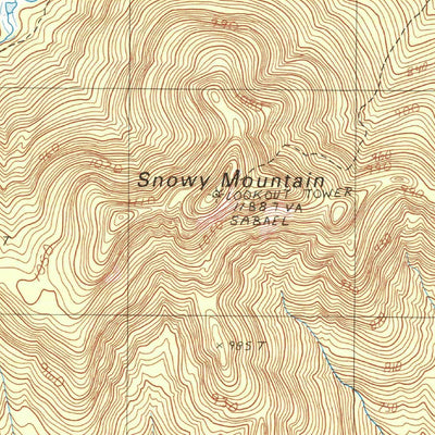 United States Geological Survey Indian Lake, NY (1997, 25000-Scale) digital map