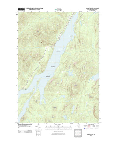 United States Geological Survey Indian Lake, NY (2013, 24000-Scale) digital map