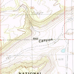 United States Geological Survey Indian Meadows, CA (1986, 24000-Scale) digital map