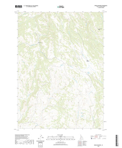 United States Geological Survey Indian Meadows, ID (2020, 24000-Scale) digital map