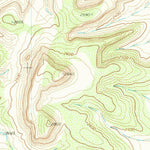 United States Geological Survey Indian Mesa NE, TX (1969, 24000-Scale) digital map