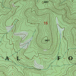 United States Geological Survey Indian Mesa, NM (1995, 24000-Scale) digital map