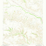 United States Geological Survey Indian Mesa SE, TX (1969, 24000-Scale) digital map