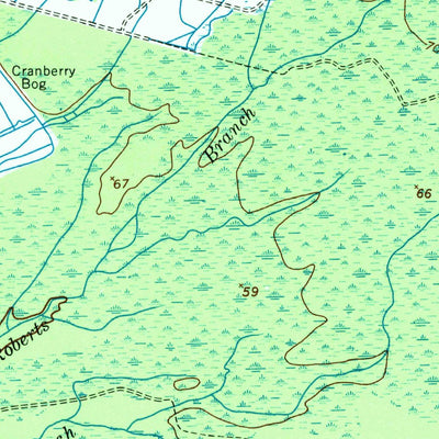 United States Geological Survey Indian Mills, NJ (1957, 24000-Scale) digital map