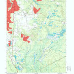 United States Geological Survey Indian Mills, NJ (1995, 24000-Scale) digital map
