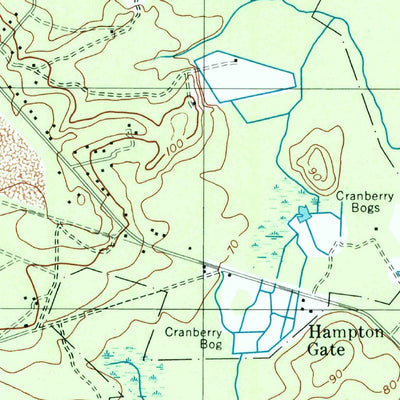 United States Geological Survey Indian Mills, NJ (1995, 24000-Scale) digital map
