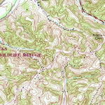 United States Geological Survey Indian Mound, TN (1957, 24000-Scale) digital map