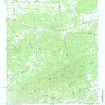 United States Geological Survey Indian Mountain, AL-GA (1967, 24000-Scale) digital map