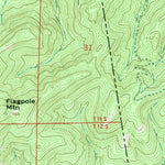 United States Geological Survey Indian Mountain, AL-GA (1967, 24000-Scale) digital map