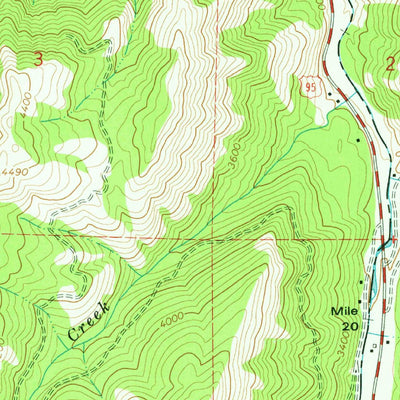 United States Geological Survey Indian Mountain, ID (1963, 24000-Scale) digital map