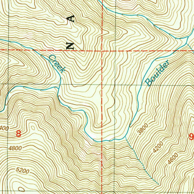United States Geological Survey Indian Mountain, ID (2004, 24000-Scale) digital map