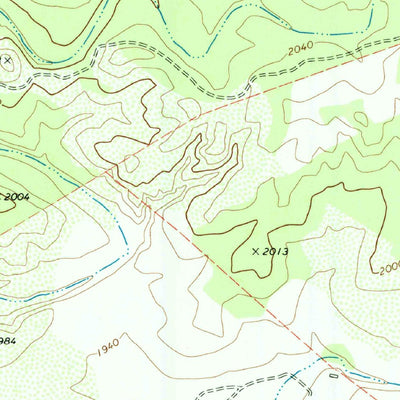 United States Geological Survey Indian Mountain, TX (1974, 24000-Scale) digital map