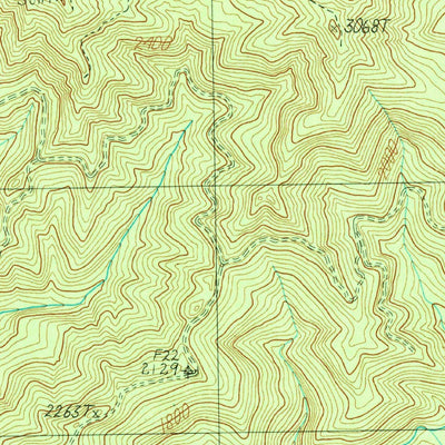 United States Geological Survey Indian Pass, WA (1990, 24000-Scale) digital map