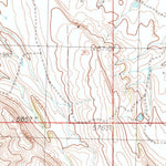 United States Geological Survey Indian Pass, WY (1987, 24000-Scale) digital map