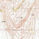 United States Geological Survey Indian Pass, WY (1987, 24000-Scale) digital map